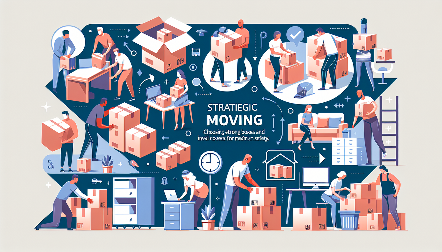 Déménagement Intelligente: Choisir des Cartons Solides et Housses Innovantes pour une Sécurité Maximale avec CartonDem