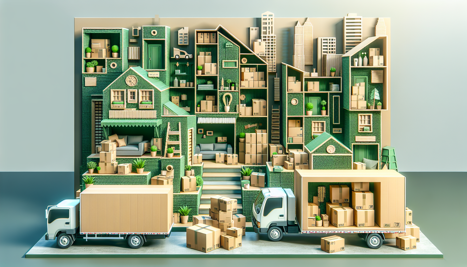 Déménagement Éco-Responsable: L'Impact Positif des Cartons Recyclés de CartonDem sur vos Transitions