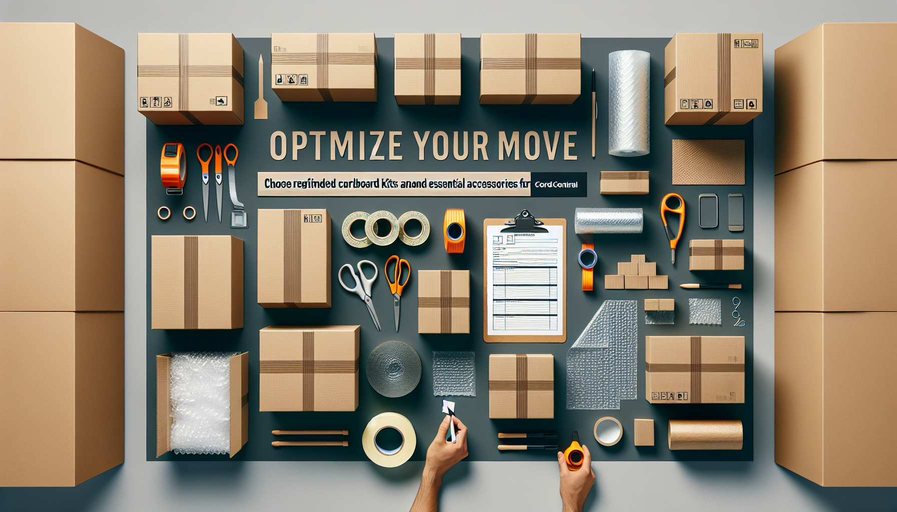 Optimisez Votre Déménagement: Choisissez les Kits de Cartons Renforcés et Accessoires Indispensables de CartonDem