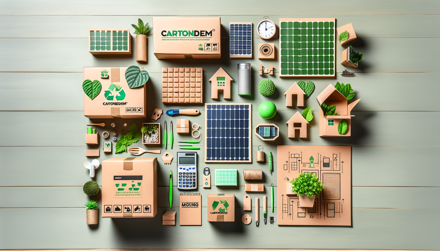 Déménagement Éco-Responsable: Optez pour Cartons Durables et Solutions Vertes avec CartonDem pour Protéger Votre Avenir