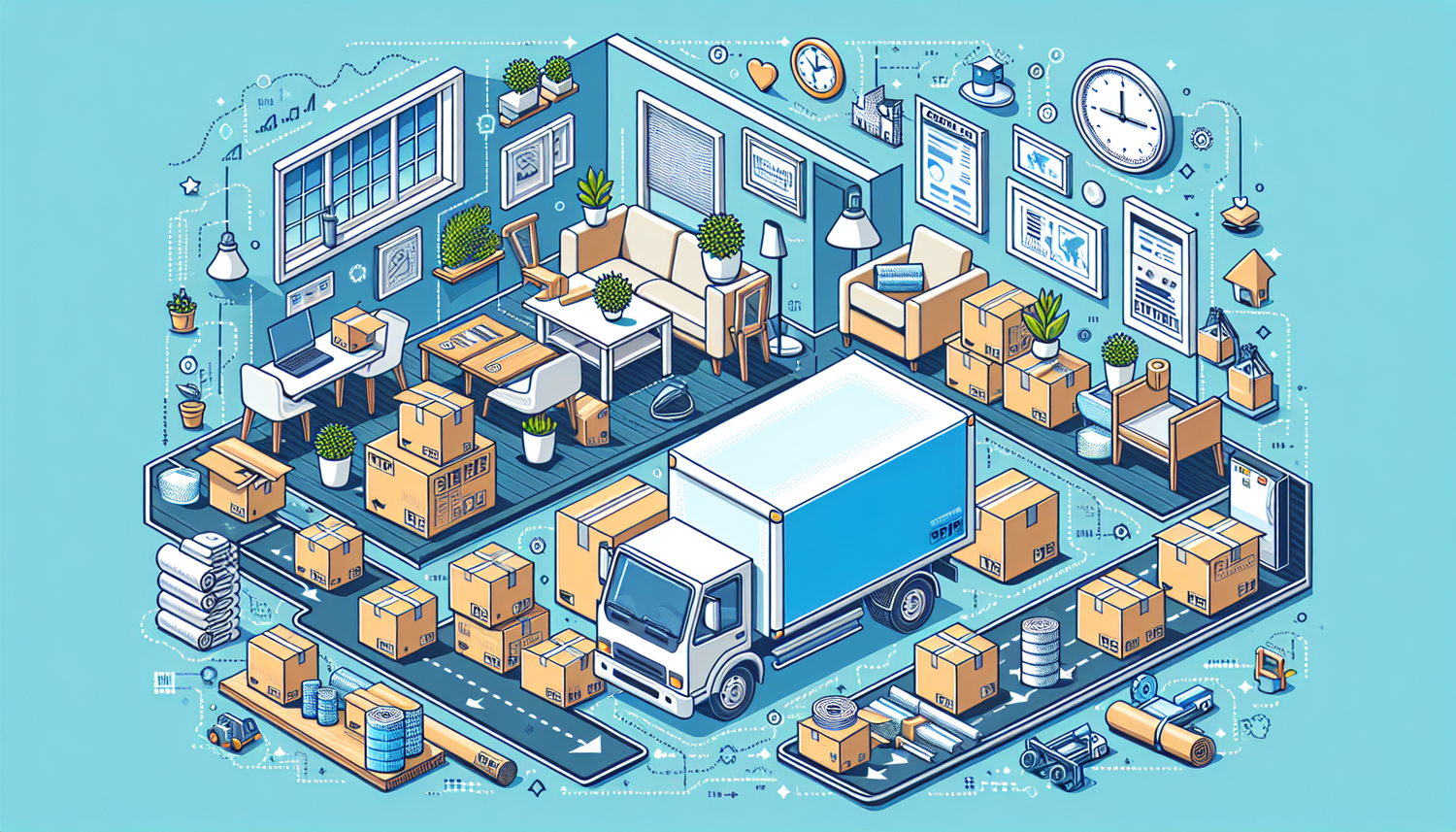 Déménager l'Esprit Tranquille: Pourquoi Choisir les Kits de Déménagement Complets de CartonDem?