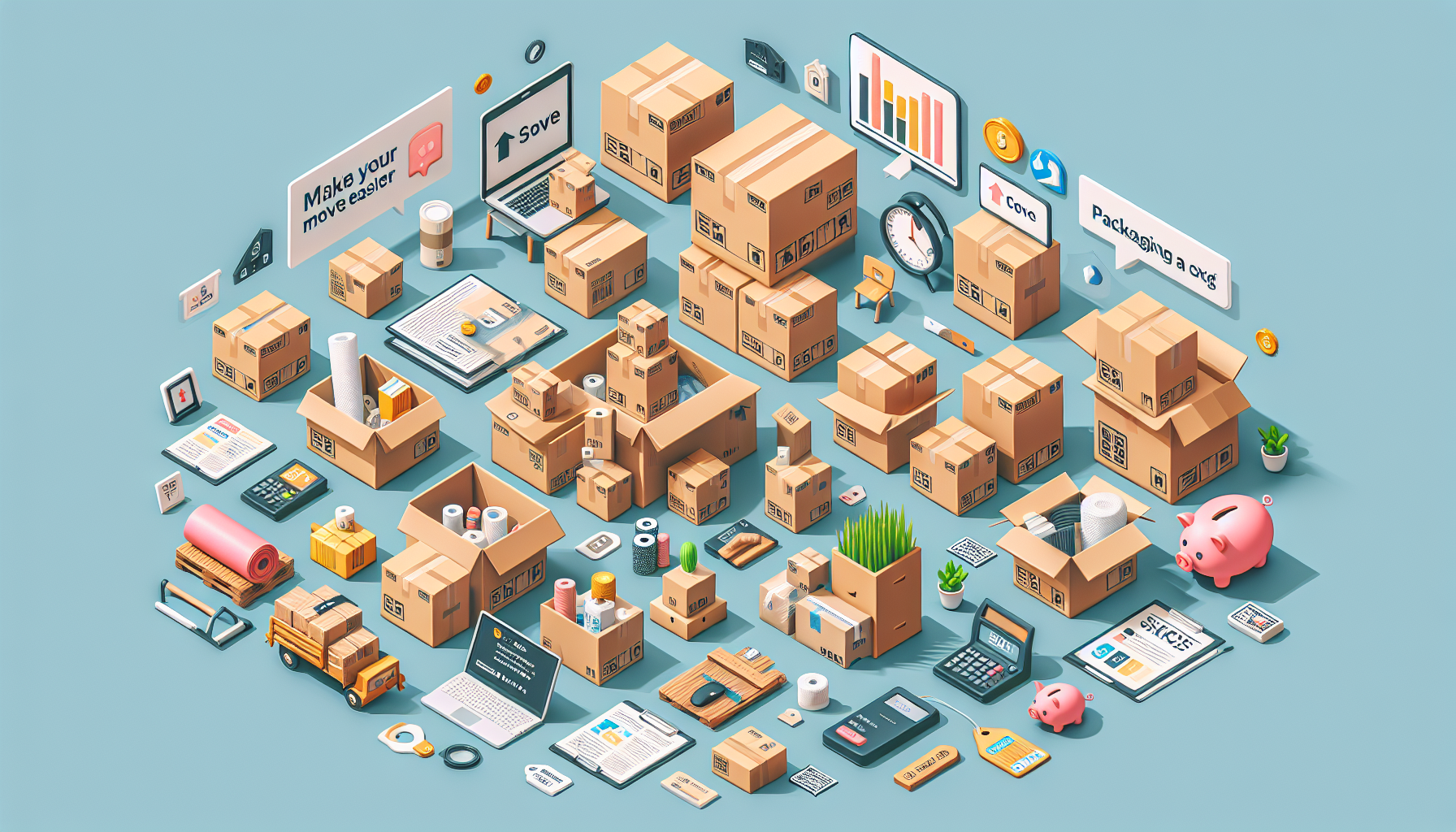 Facilitez Votre Déménagement: Choisir les Solutions d'Emballage Innovantes et Économiques de CartonDem