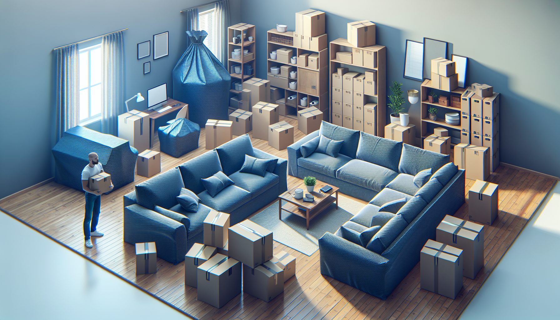 Déménagement en Toute Sécurité: L'Importance des Housses de Canapé et Cartons Rigides CartonDem