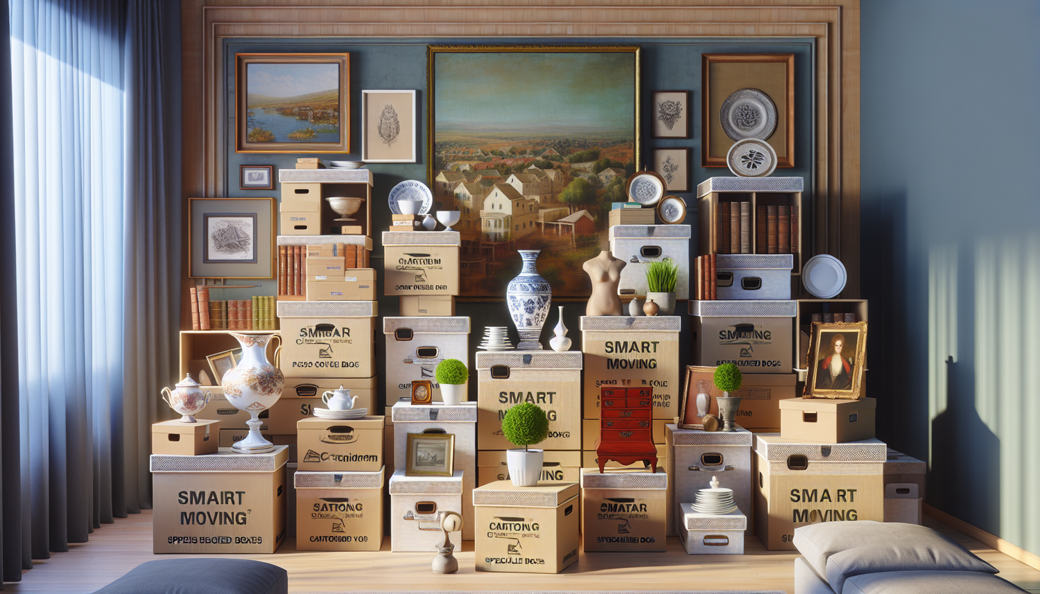 Déménagement Futé: Utiliser les Cartons Spécialisés de CartonDem pour Sécuriser Vos Biens Précieux