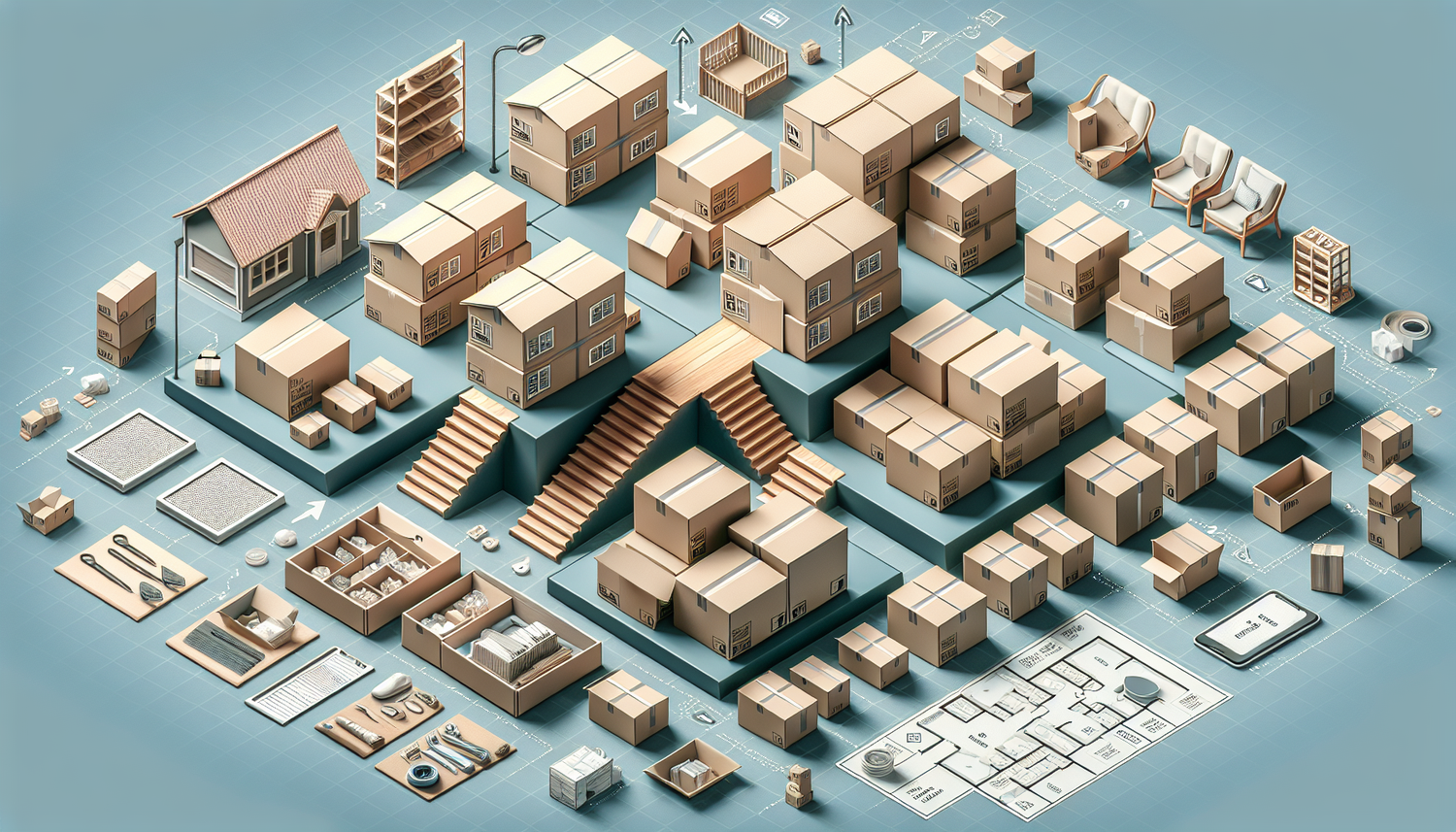 Optimisez Votre Déménagement: Astuces pour Utiliser Efficacement les Cartons et Kits CartonDem
