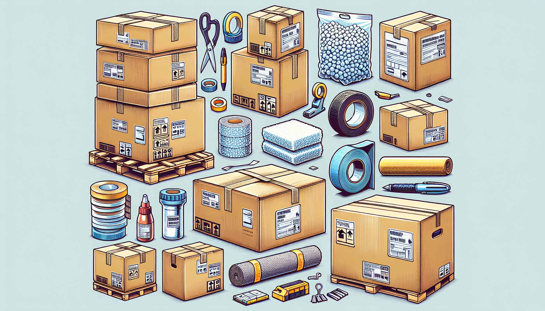 Comment Bien Préparer Votre Déménagement: Utilisez les Kits Complets et Housses Protectrices de CartonDem