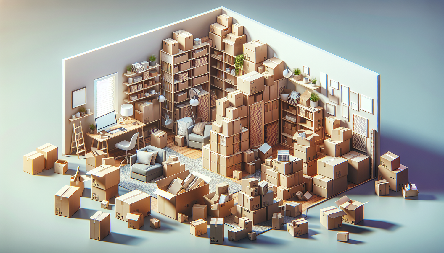 Déménagement Facile: Les Astuces pour Optimiser l'Espace avec des Cartons Intelligents de CartonDem