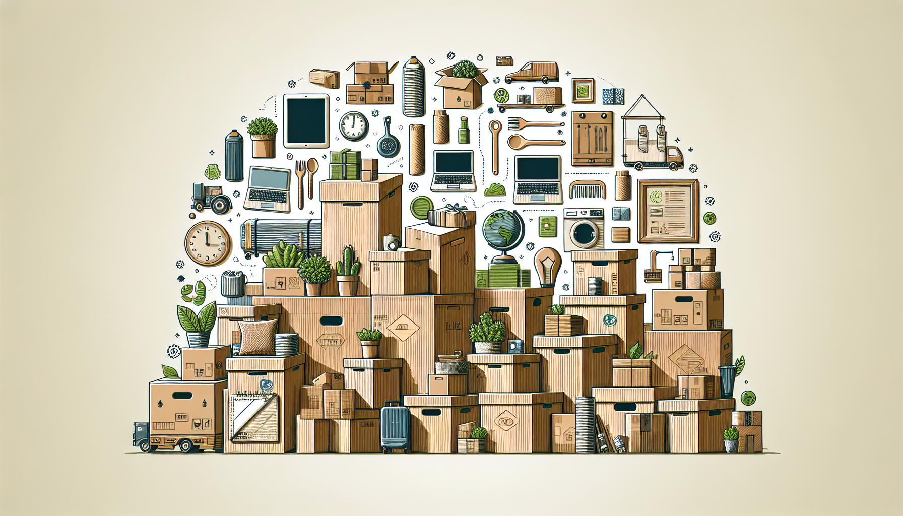 Déménagement Durable: Choisir des Cartons Réutilisables et Écologiques de CartonDem pour Respecter l'Environnement