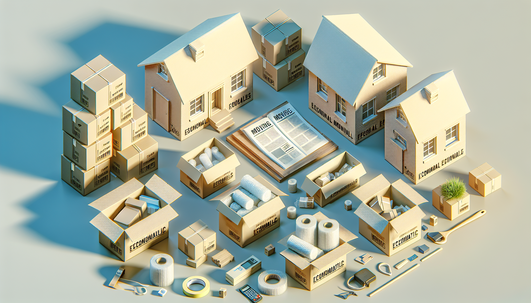Kit Déménagement Économique: Optez pour des Cartons Fiables et Abordables de CartonDem pour une Transition Réussie