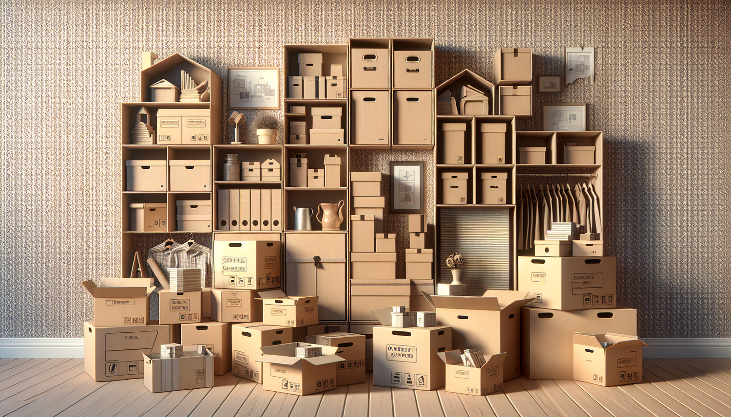 CartonDem: Comment Optimiser Votre Espace avec des Cartons de Déménagement Ingénieusement Conçus pour Chaque Besoin