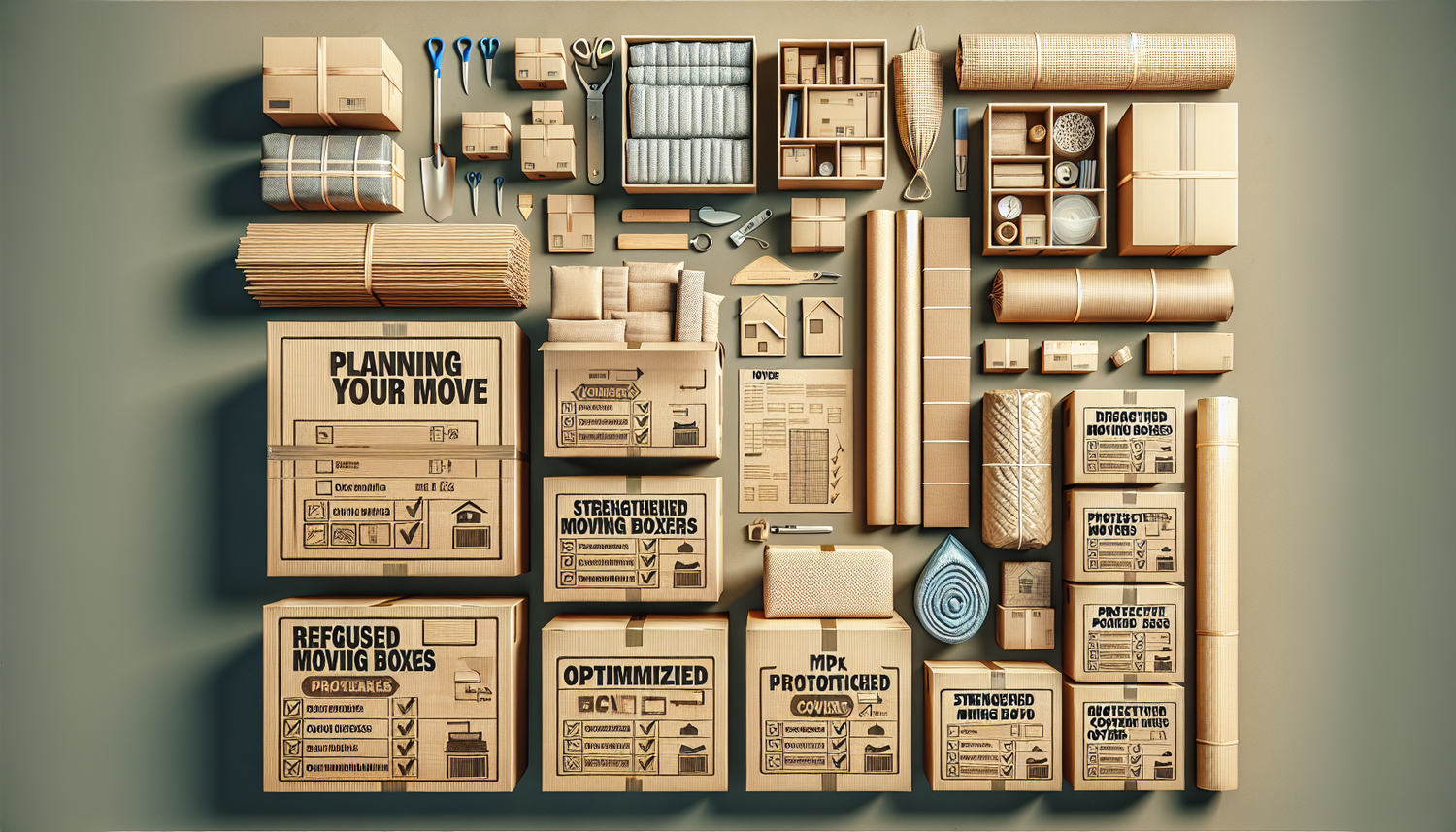 Planifiez Votre Déménagement: Cartons Renforcés et Housses Optimisées pour une Protection Maximale par CartonDem