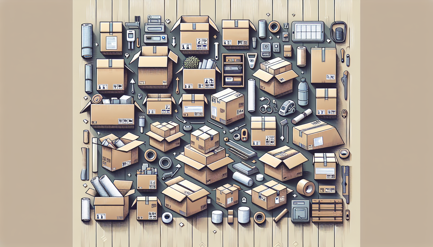 Réduisez le Stress du Déménagement: Optez pour des Kits Pratiques et Compléments Indispensables de CartonDem