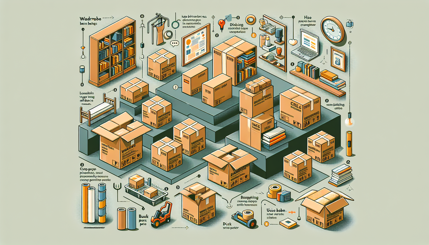 Optimisez Votre Déménagement: Astuces pour Utiliser Efficacement les Cartons Spécialisés et Kits de CartonDem