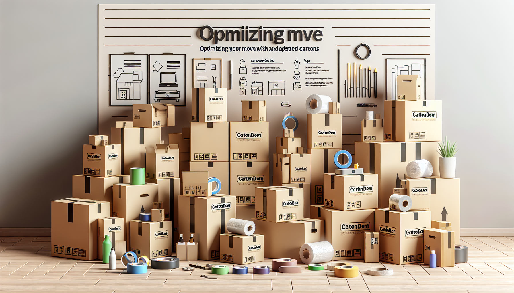 Optimisez Votre Déménagement: Choisissez des Kits Compléments et Cartons Adaptés avec CartonDem