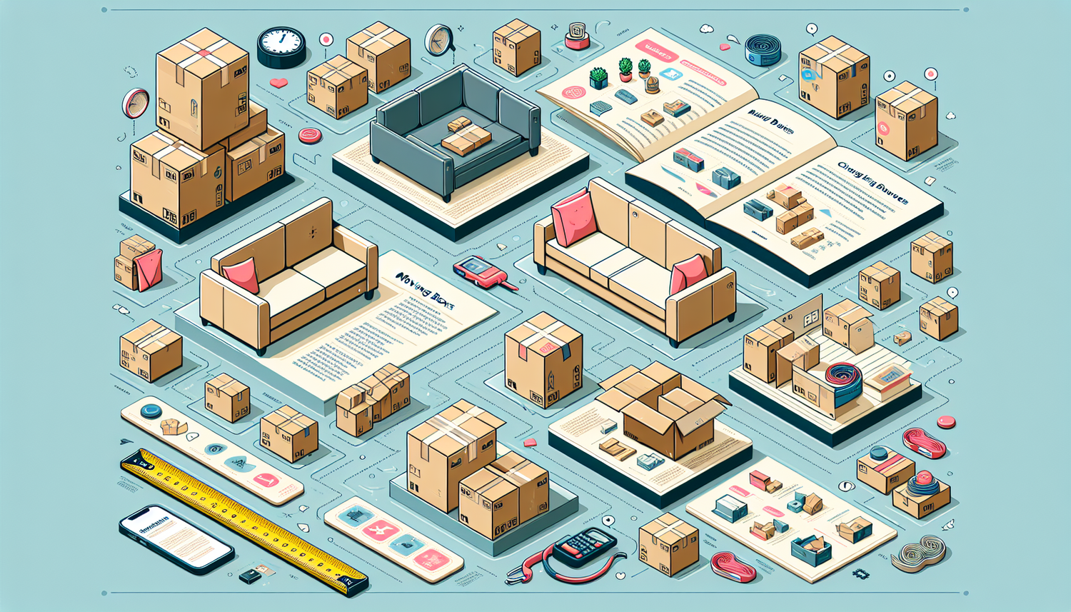 Guide Complet pour Choisir les Cartons de Déménagement Adaptés à Chaque Type de Meuble avec CartonDem