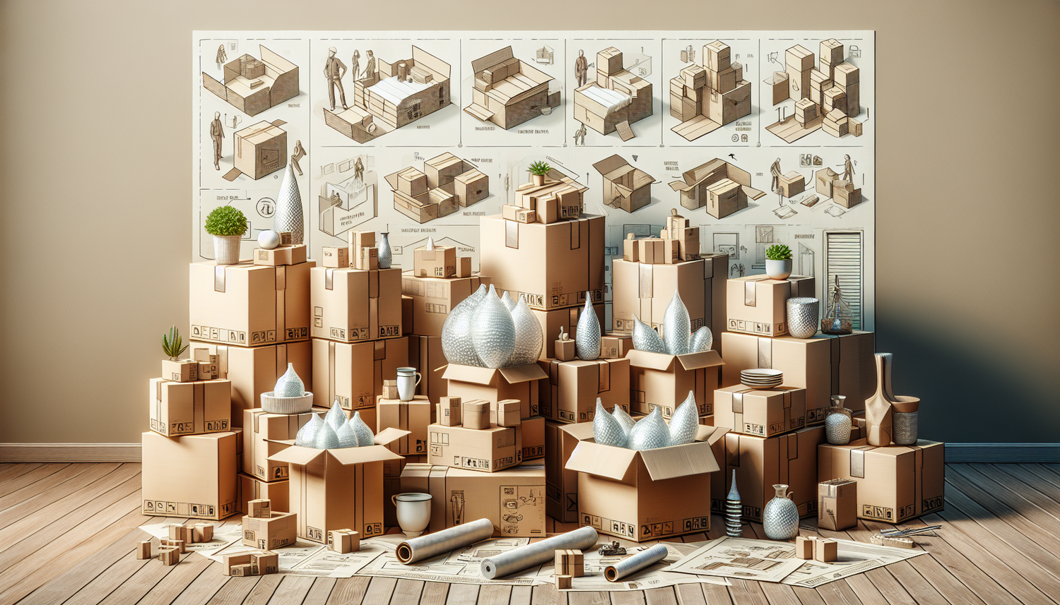 Déménagement Réussi: Maximisez la Sécurité de Vos Objets Fragiles avec les Solutions Pro CartonDem