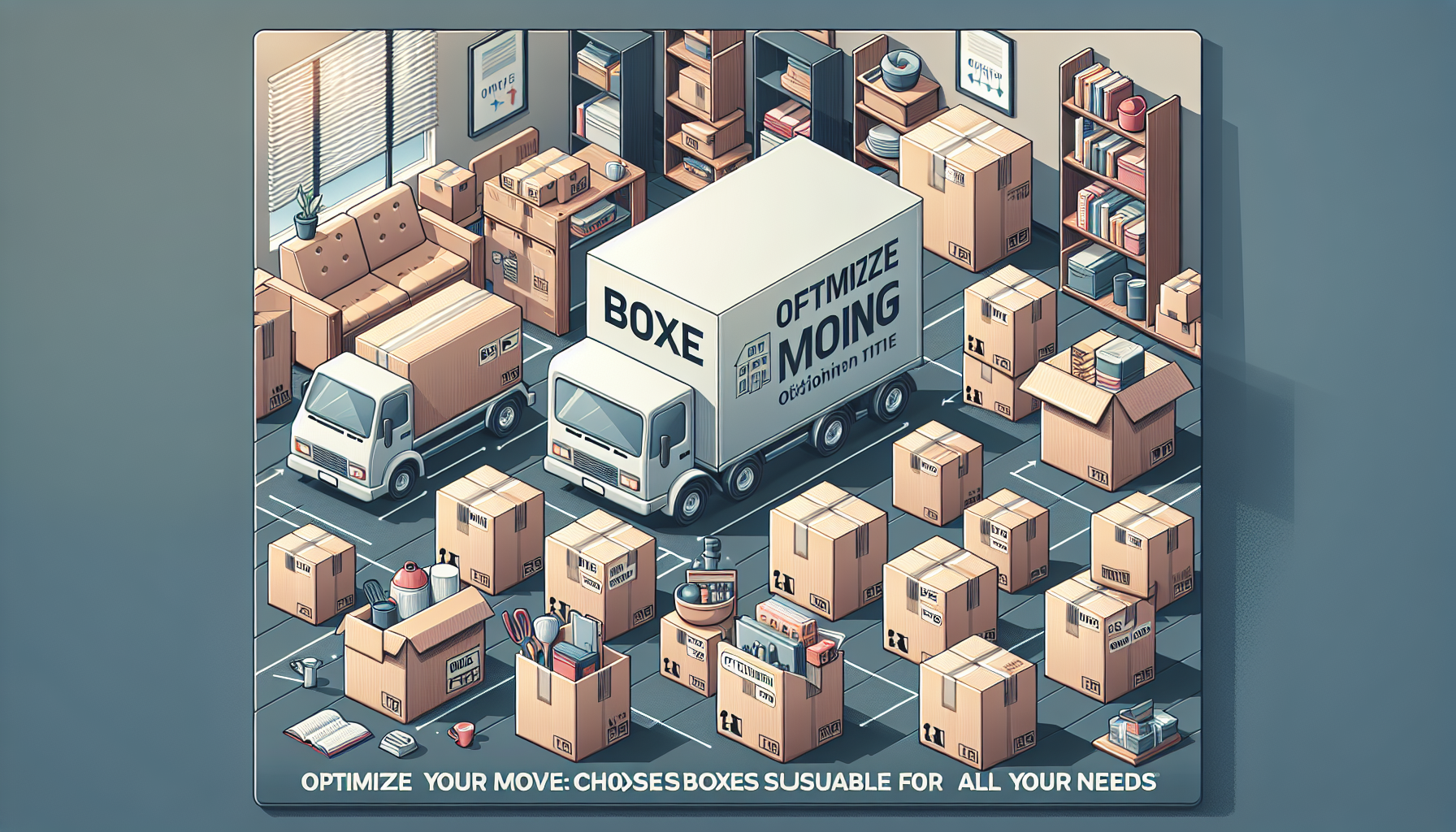 Optimisez votre Déménagement: Choisissez les Cartons Adaptés à Tous vos Besoins avec CartonDem