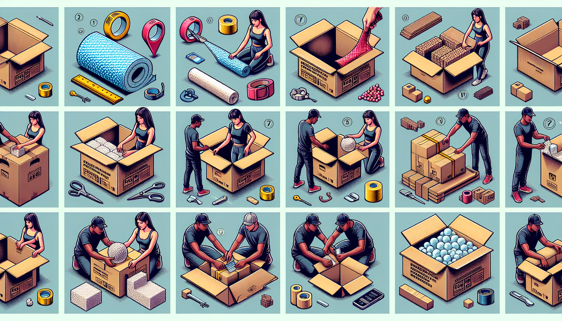 Kit Ultime pour Déménagement: Les Astuces CartonDem pour Protéger Vos Objets Fragiles en Toute Sécurité