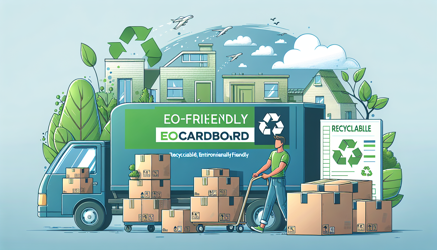 Déménagement Éco-Responsable: Optez pour des Cartons Recyclables et Respectueux de l'Environnement avec CartonDem