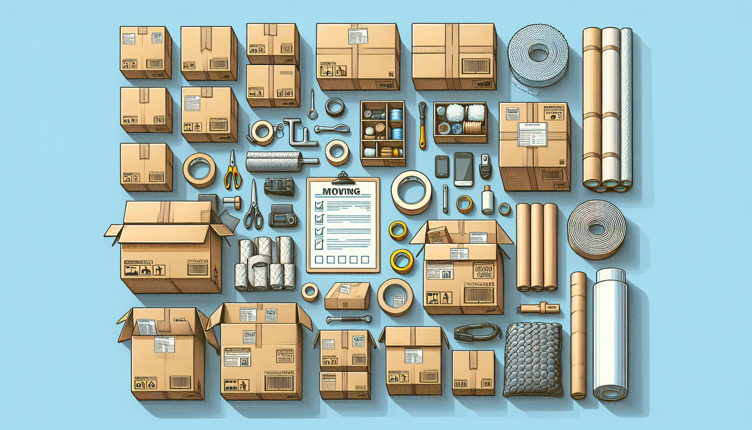 Conseils pour Choisir les Accessoires Indispensables à votre Déménagement: Focus sur l'Offre Complète de CartonDem