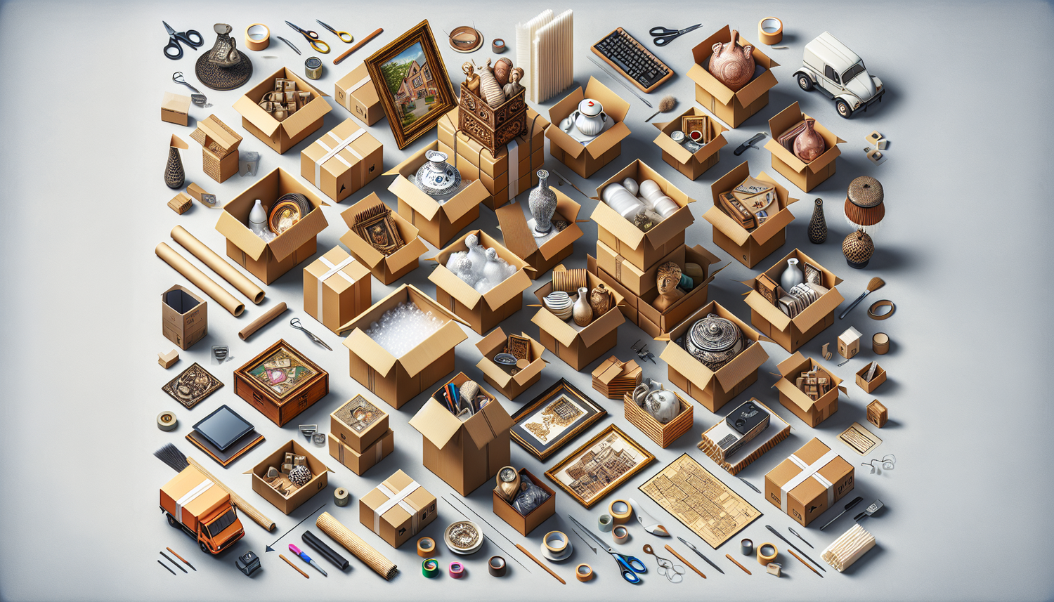 Comment Emballer Vos Objets de Valeur: Guide Ultime pour un Déménagement en Toute Sécurité avec CartonDem
