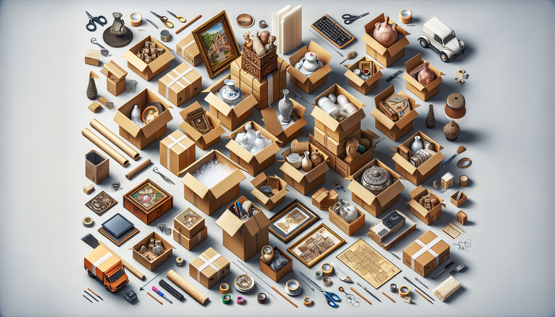 Comment Emballer Vos Objets de Valeur: Guide Ultime pour un Déménagement en Toute Sécurité avec CartonDem