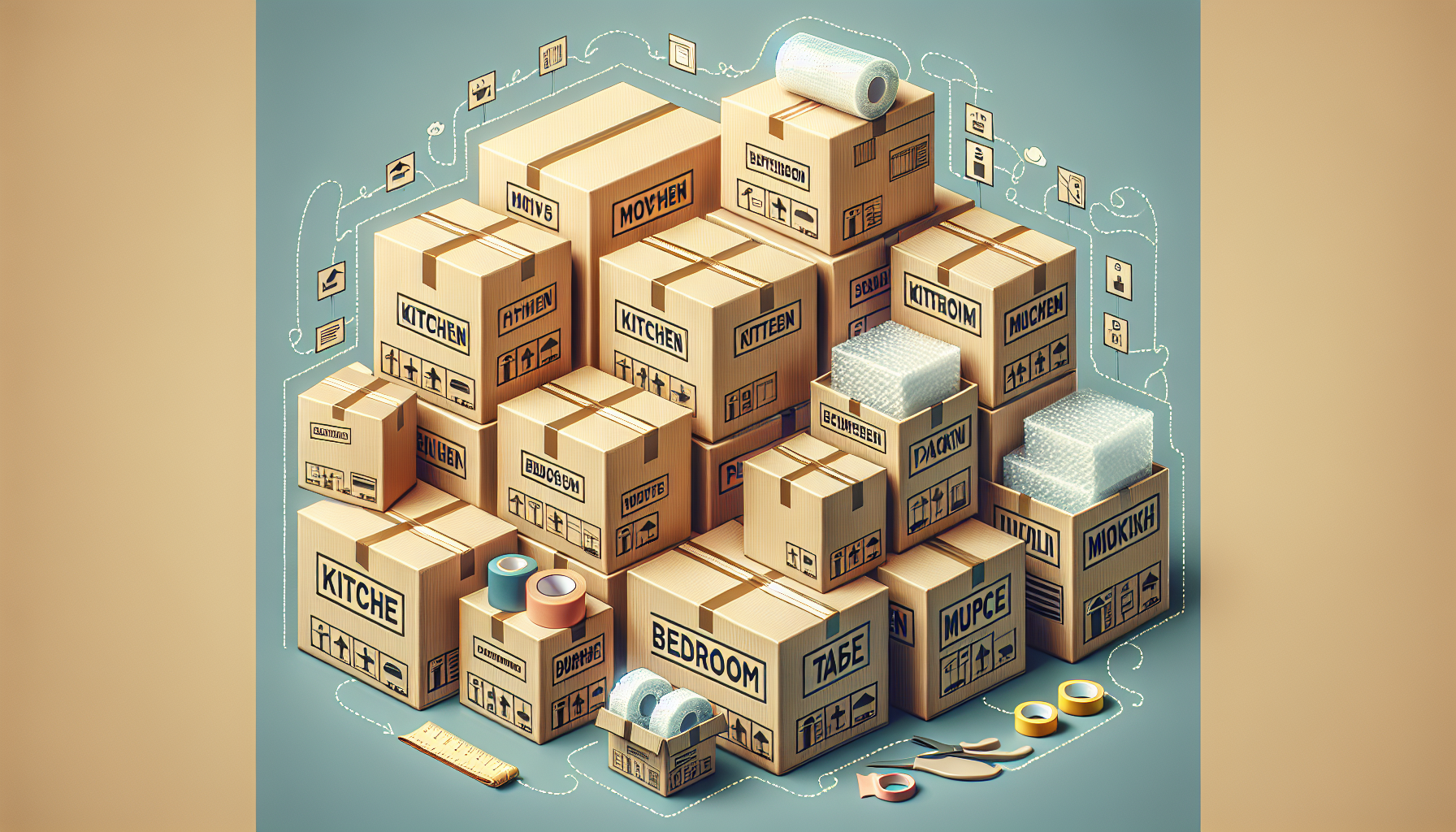 Les Cartons de Déménagement CartonDem: Garantissez la Sécurité de Vos Objets durant le Transport