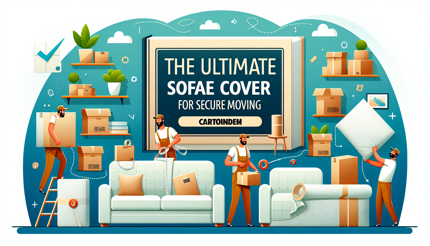 Guide Ultime: Choisir les Bonnes Housses de Canapé pour un Déménagement Sécurisé avec CartonDem