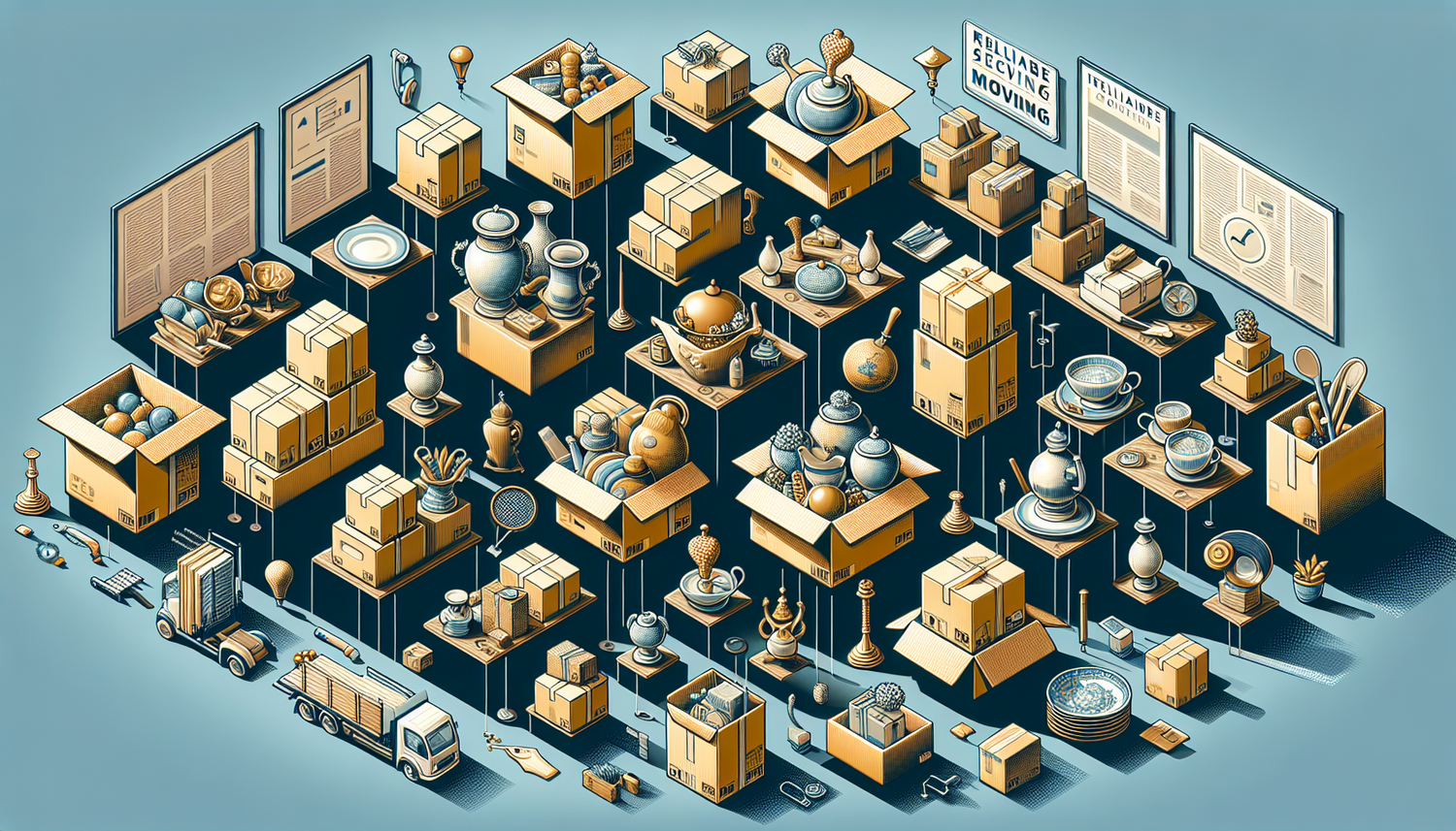 Déménagement Sécurisé: Choisir les Cartons Parfaits pour Protéger Vos Objets Précieux avec CartonDem