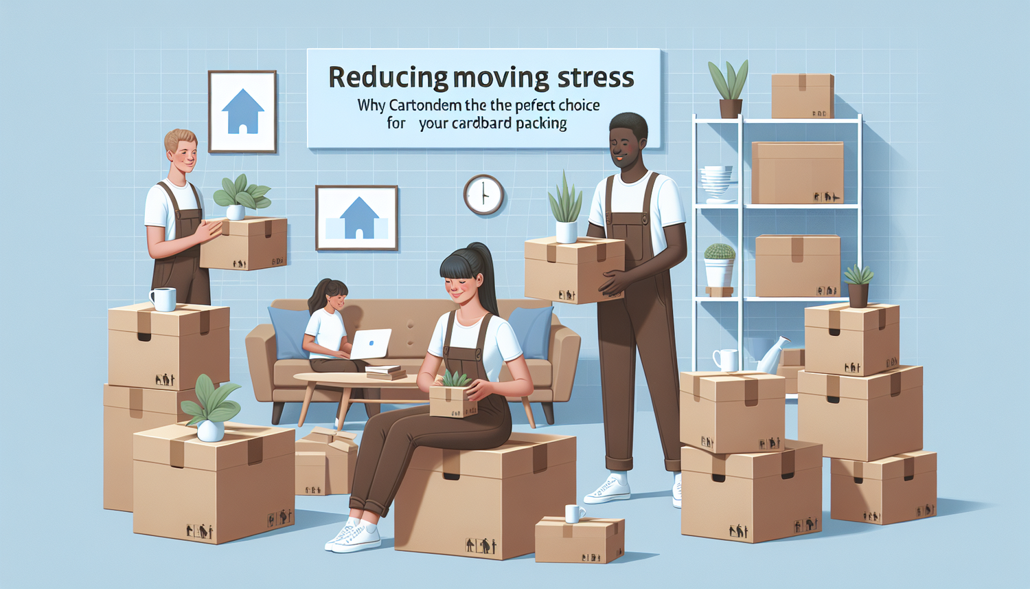 Diminuer le Stress du Déménagement: Pourquoi CartonDem est le Choix Idéal pour Votre Emballage Carton