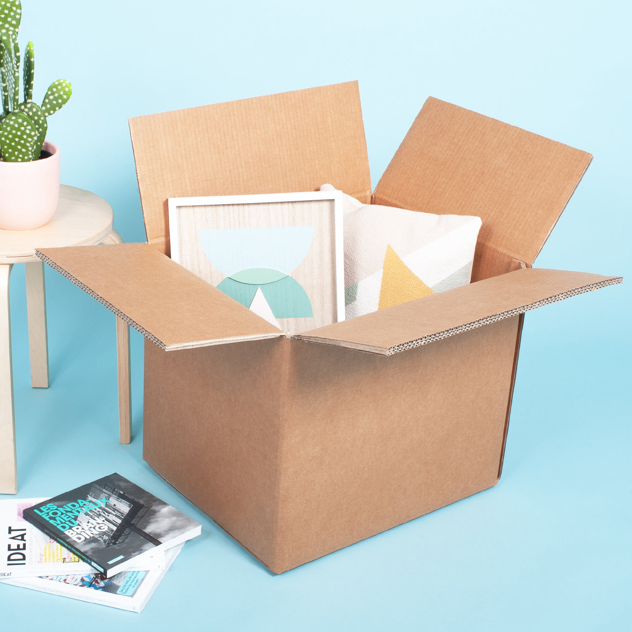 Grand carton triple épaisseur super renforcé export