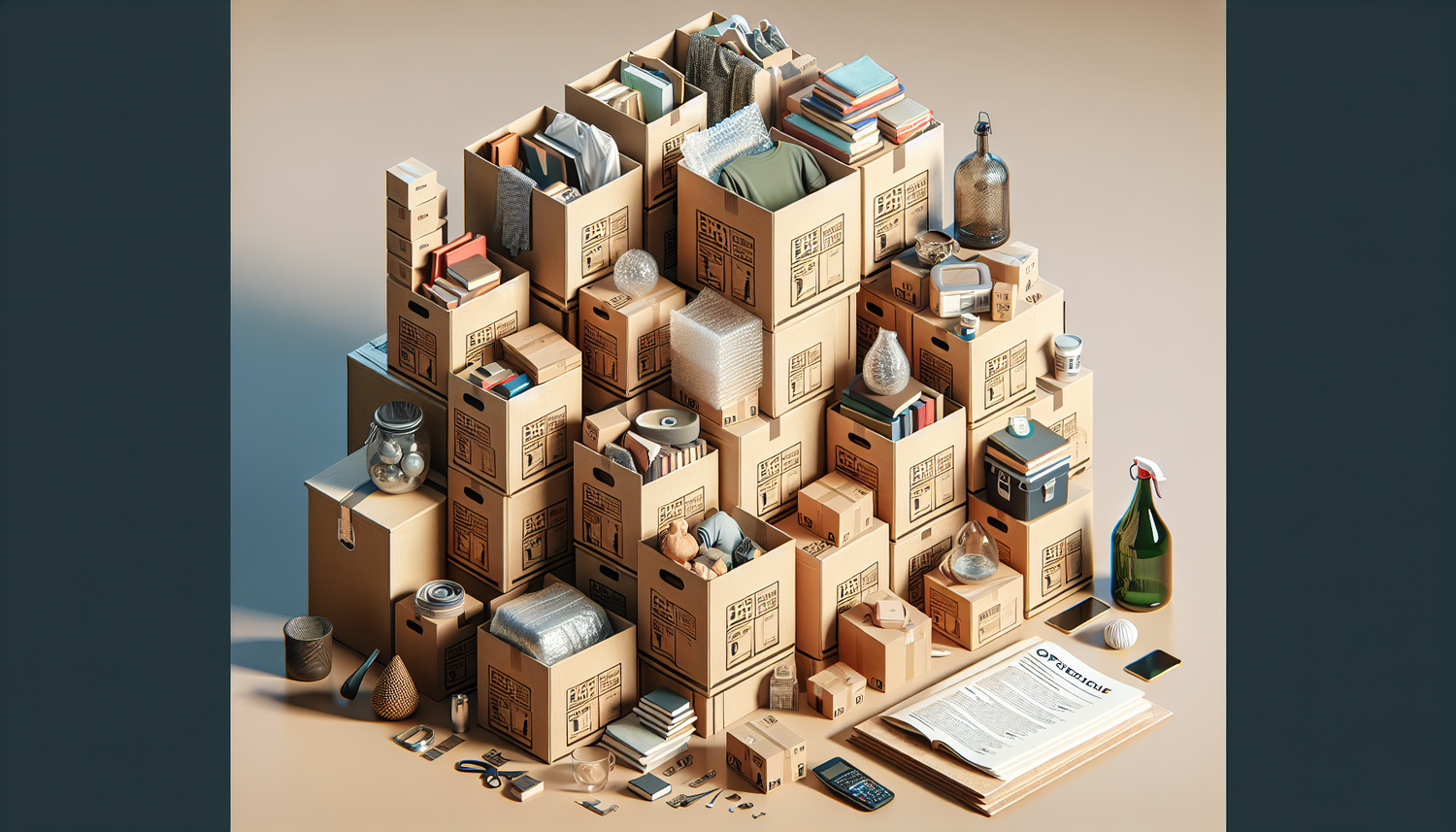 Maximisez Votre Espace et Sécurisez Vos Biens: Les Cartons Déménagement Optimisés de CartonDem pour Particuliers