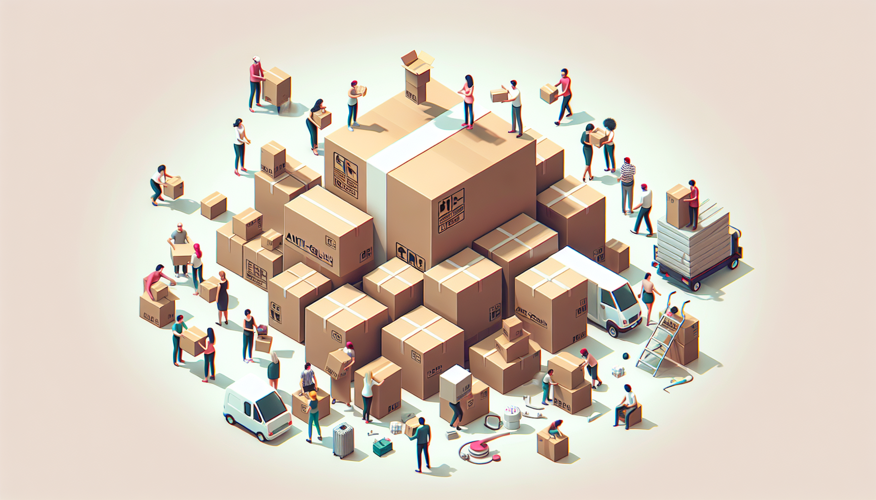 Déménagement Facile: Comment les Cartons Anti-Écrasement de CartonDem Protègent Vos Biens Précieux