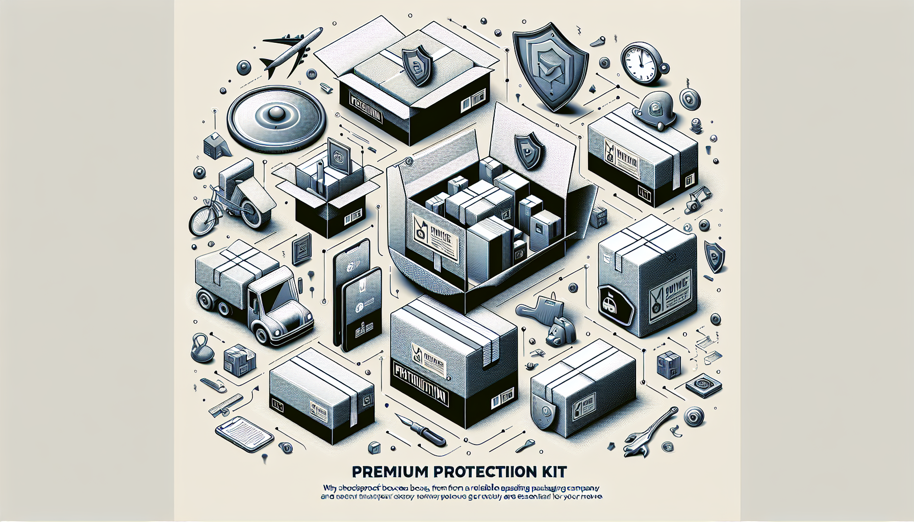 Kit de Protection Prémium : Pourquoi les Cartons Antichoc de CartonDem sont Indispensables pour Votre Déménagement