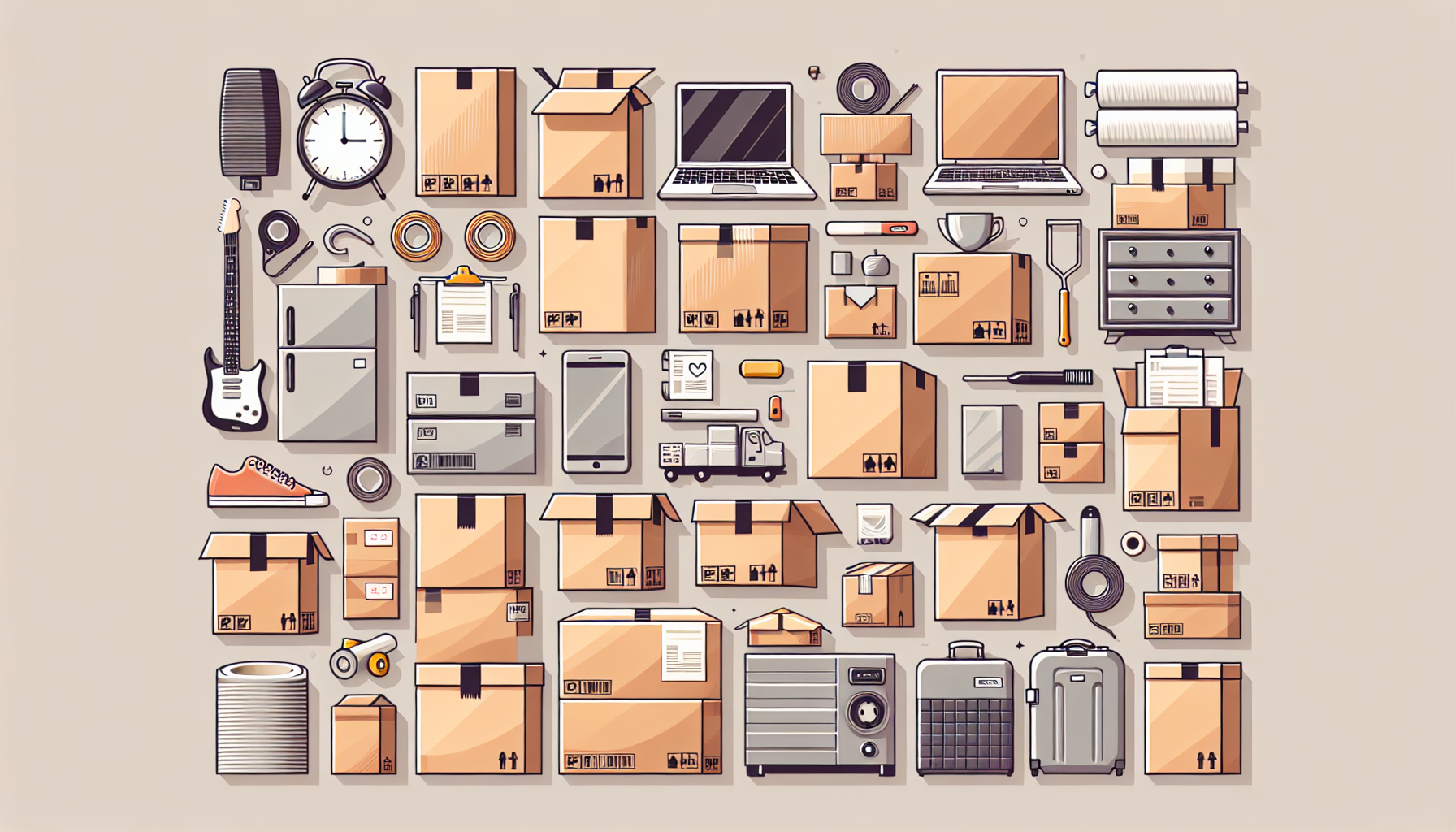 Tirez le Meilleur Parti de Votre Déménagement: Comparatif des Types de Cartons et Accessoires avec CartonDem