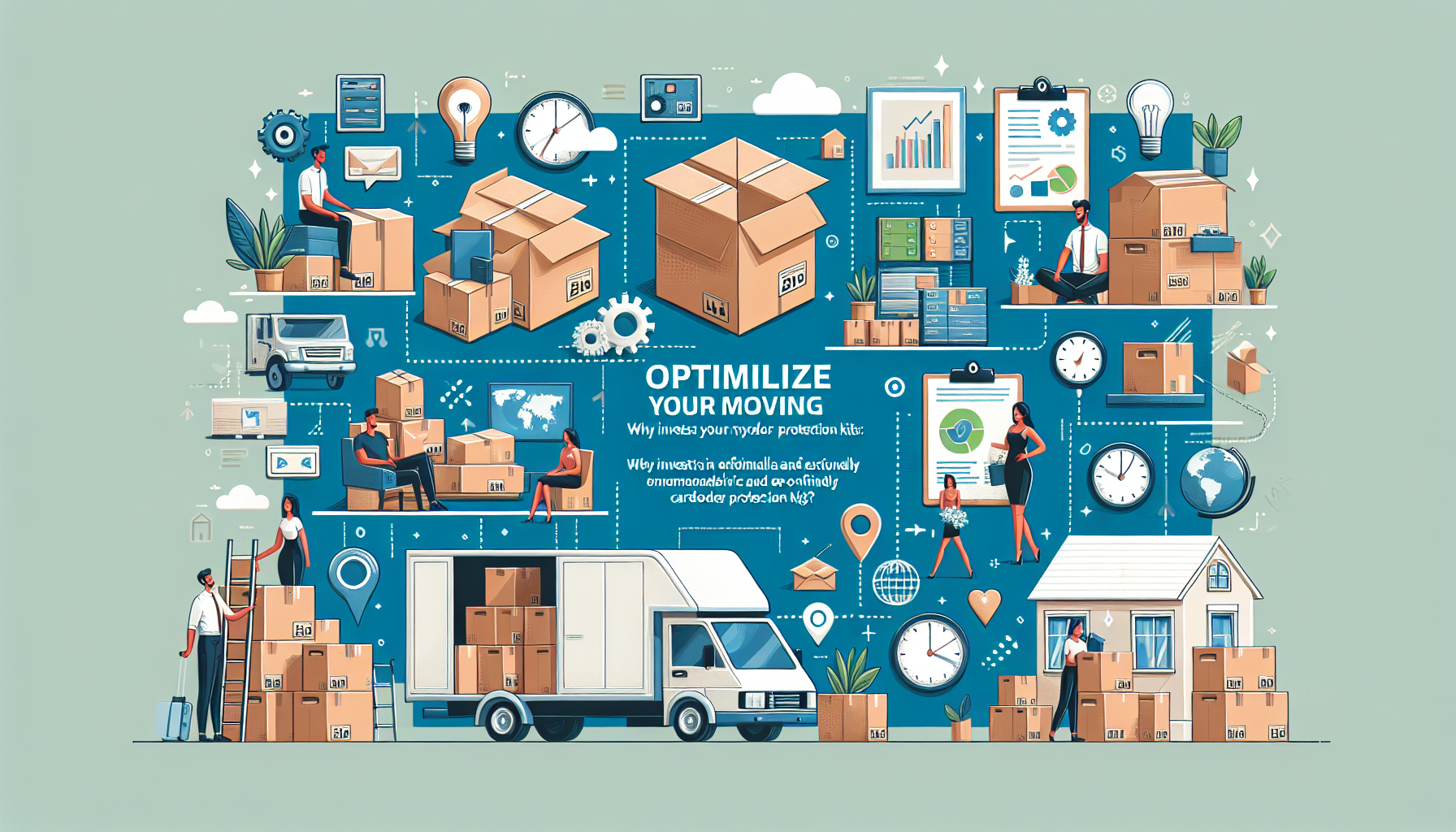 Optimisez Votre Déménagement: Pourquoi Investir dans des Kits de Protection Écologiques et Économiques de CartonDem?