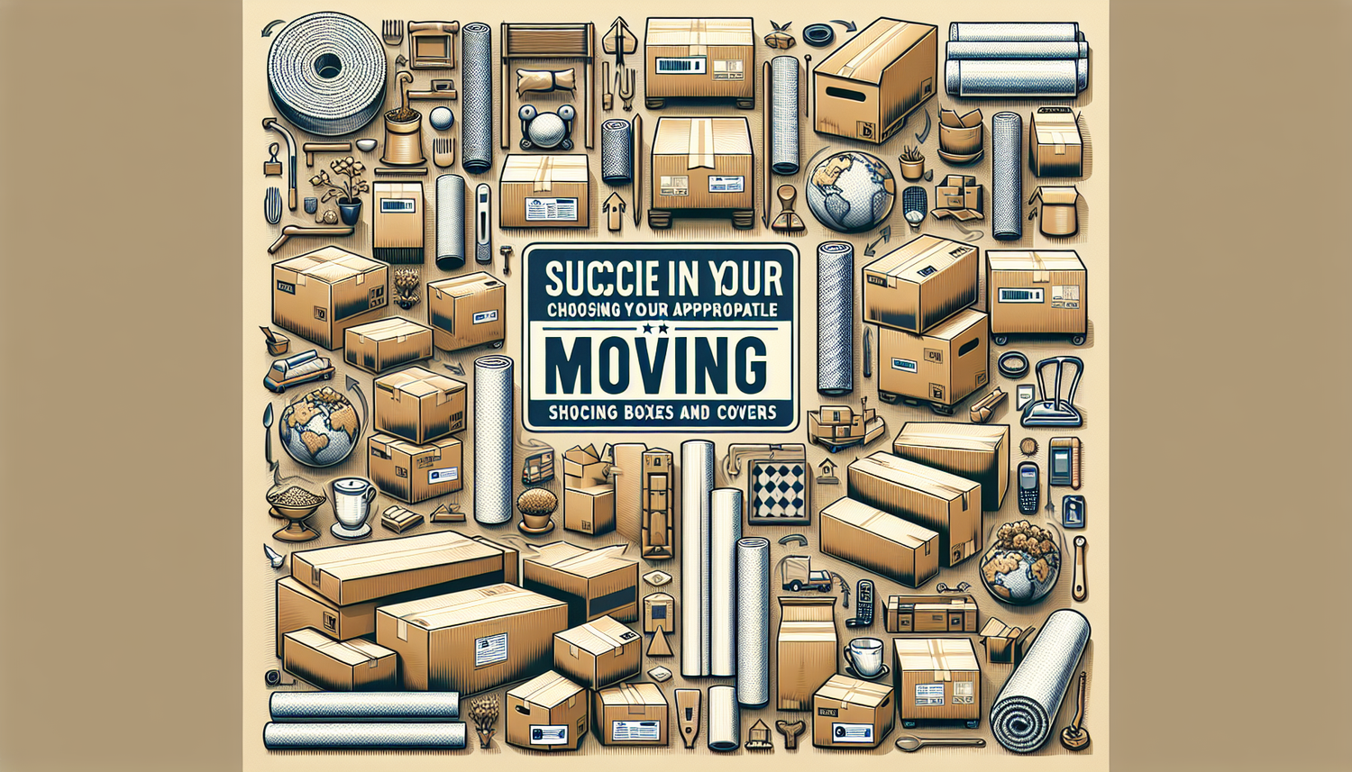 Réussir Votre Déménagement: Conseils Pour Choisir des Cartons et Housses Adaptés avec CartonDem