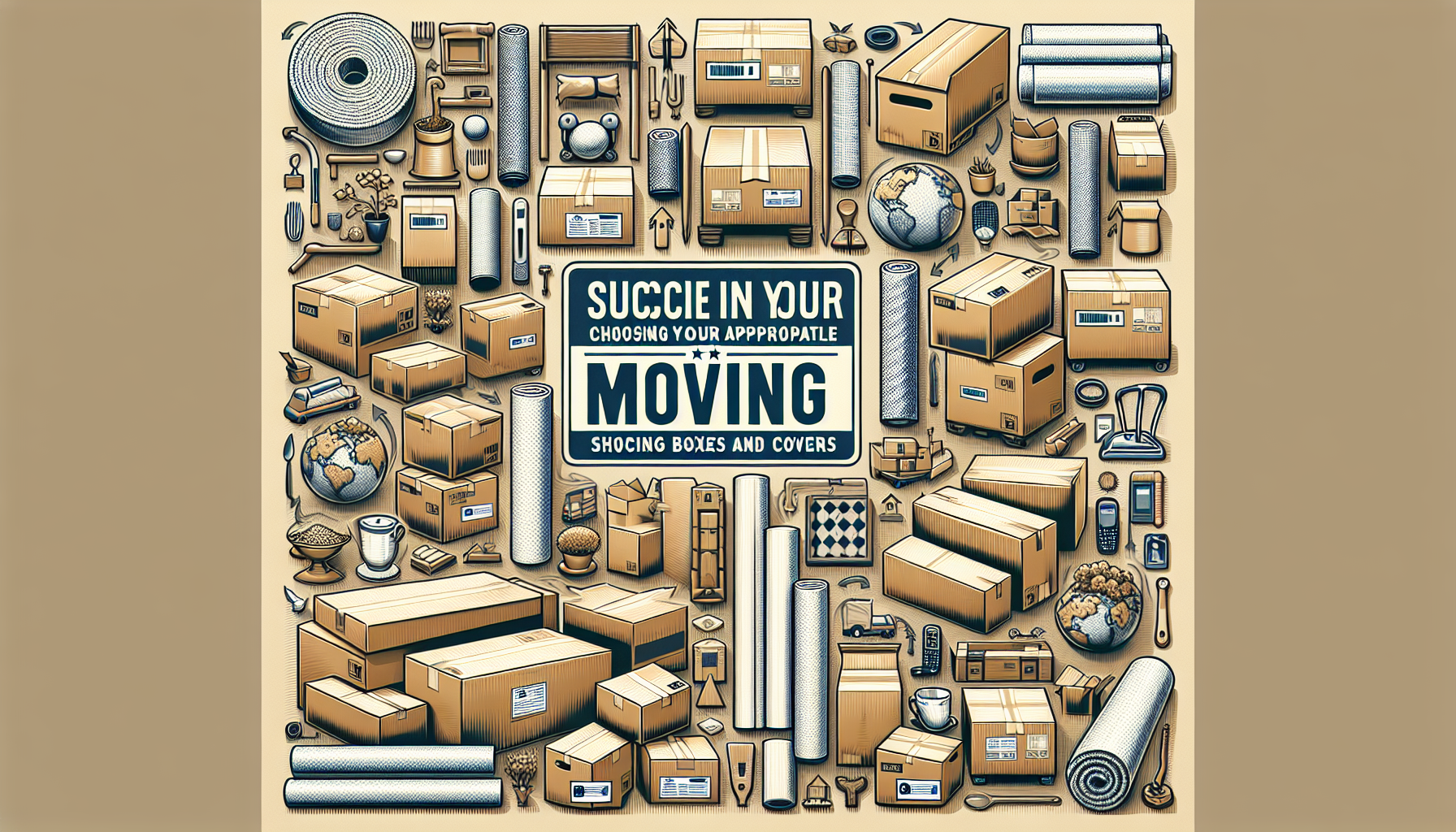 Réussir Votre Déménagement: Conseils Pour Choisir des Cartons et Housses Adaptés avec CartonDem