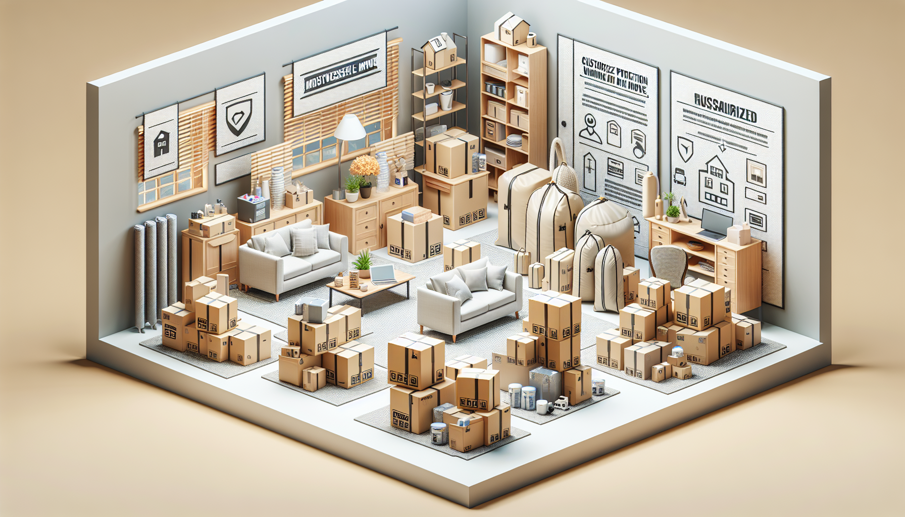 Déménagement Réussi: Optez pour des Kits Housses et Cartons Personnalisés de CartonDem pour une Protection Supérieure