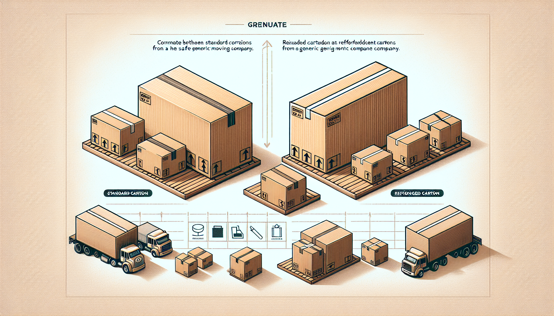 Comparatif: Cartons Standard vs. Cartons Renforcés de CartonDem pour u