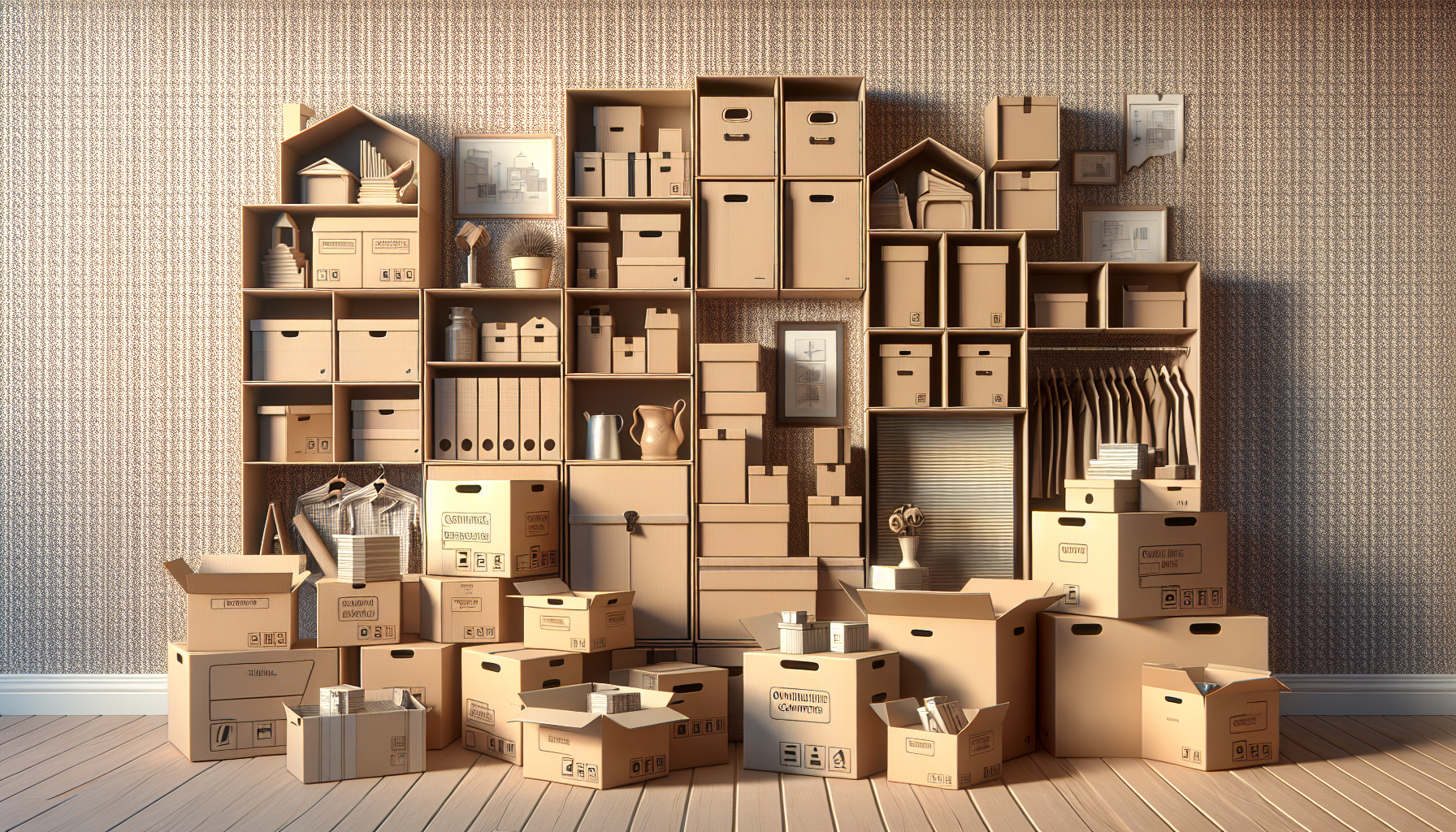 CartonDem: Comment Optimiser Votre Espace avec des Cartons de Déménagement Ingénieusement Conçus pour Chaque Besoin