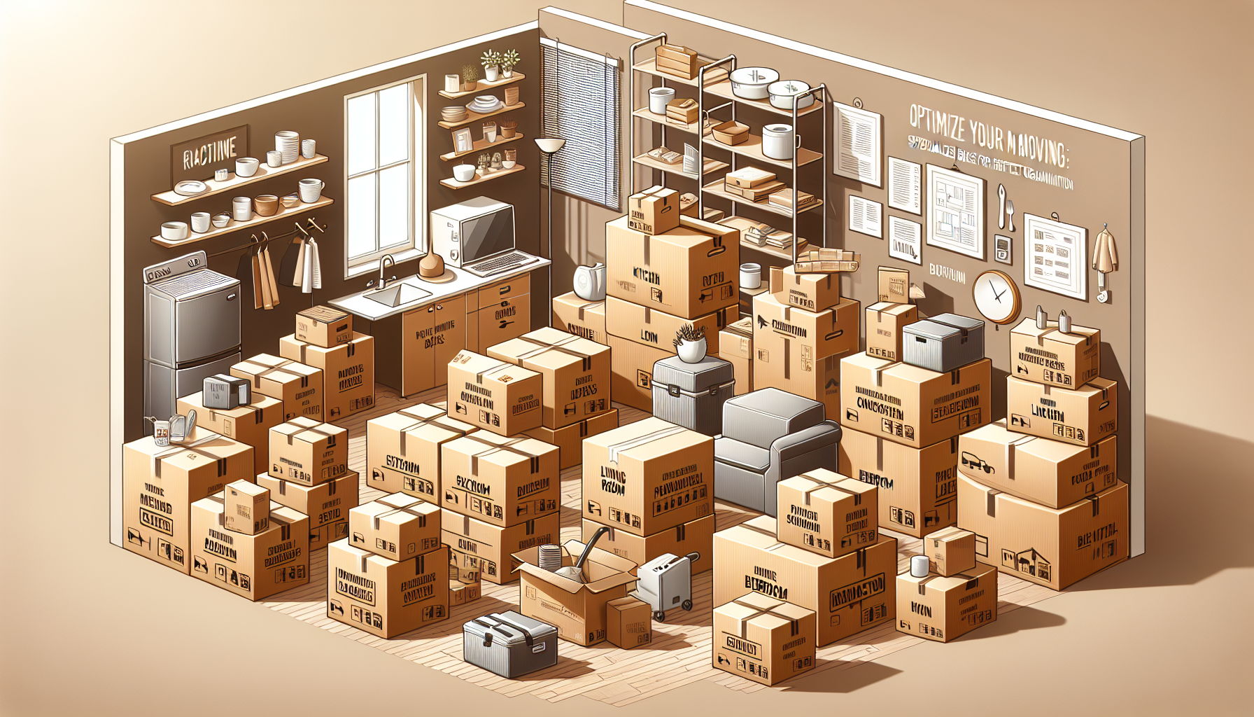 Optimisez Votre Déménagement: Les Cartons Spécialisés de CartonDem pour une Organisation Parfaite et Efficace