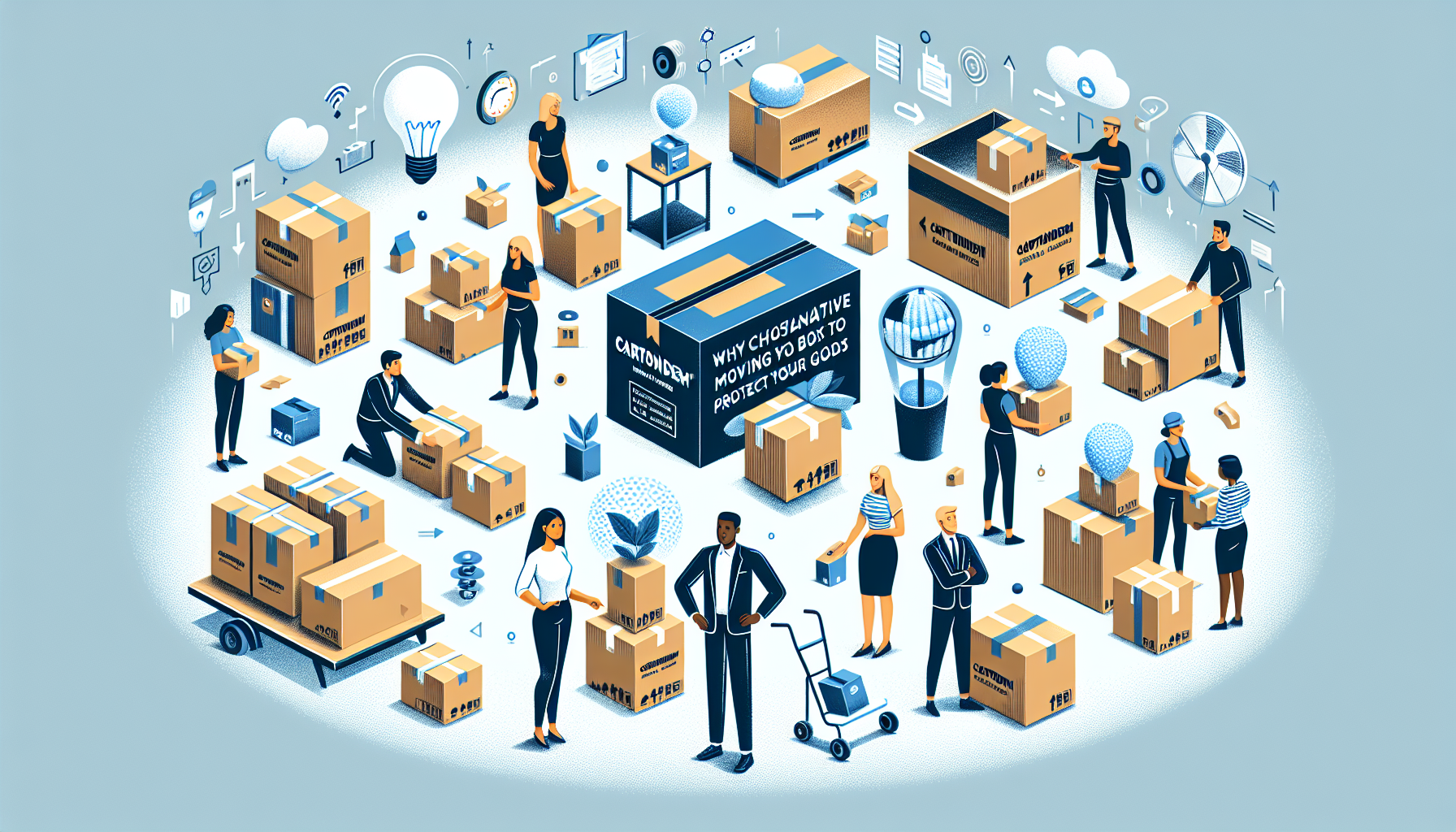 Pourquoi Choisir des Cartons de Déménagement Innovants pour Protéger Vos Biens avec CartonDem?