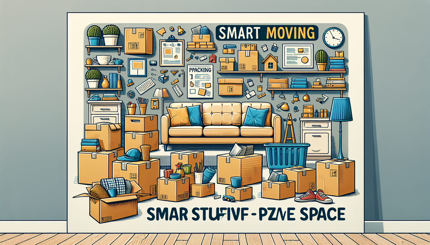 Déménagez Intelligemment : Astuces pour Maximiser l'Espace avec nos Cartons et Housses de Canapé